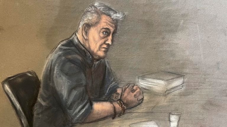 Drawing a courtroom for GJERTBRIGTSEN, former coach and Jakob igbrigtsen