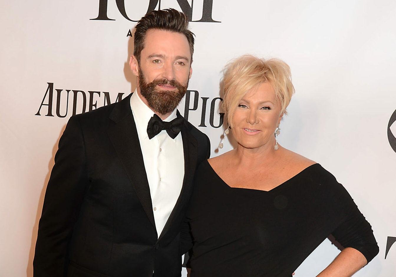 Hugh Jackman and his wife, Deborah Li Forenes, arrived at the 68th Tony Awards
