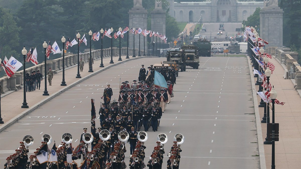 Military procession