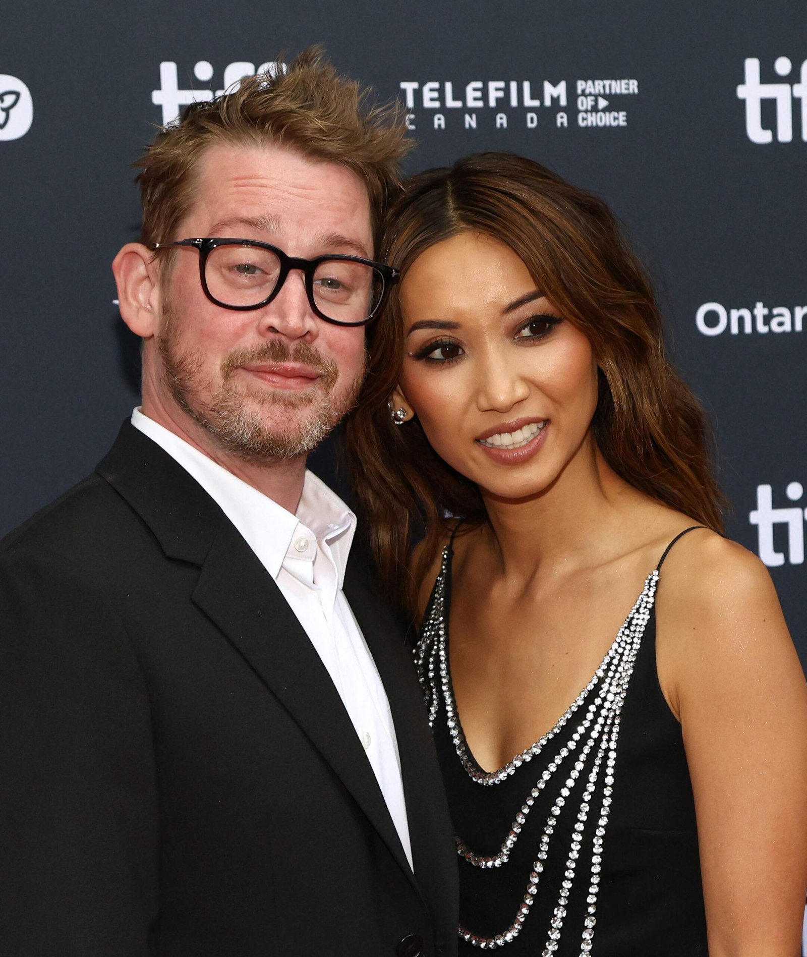 Macaulay Culkin and his wife Brenda Song