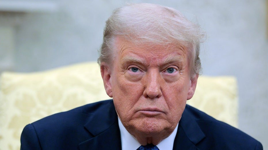 President Donald Trump at the White House