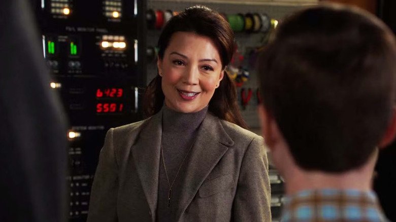 Carroll Lee smiles at Sheldon on Sheldon Young