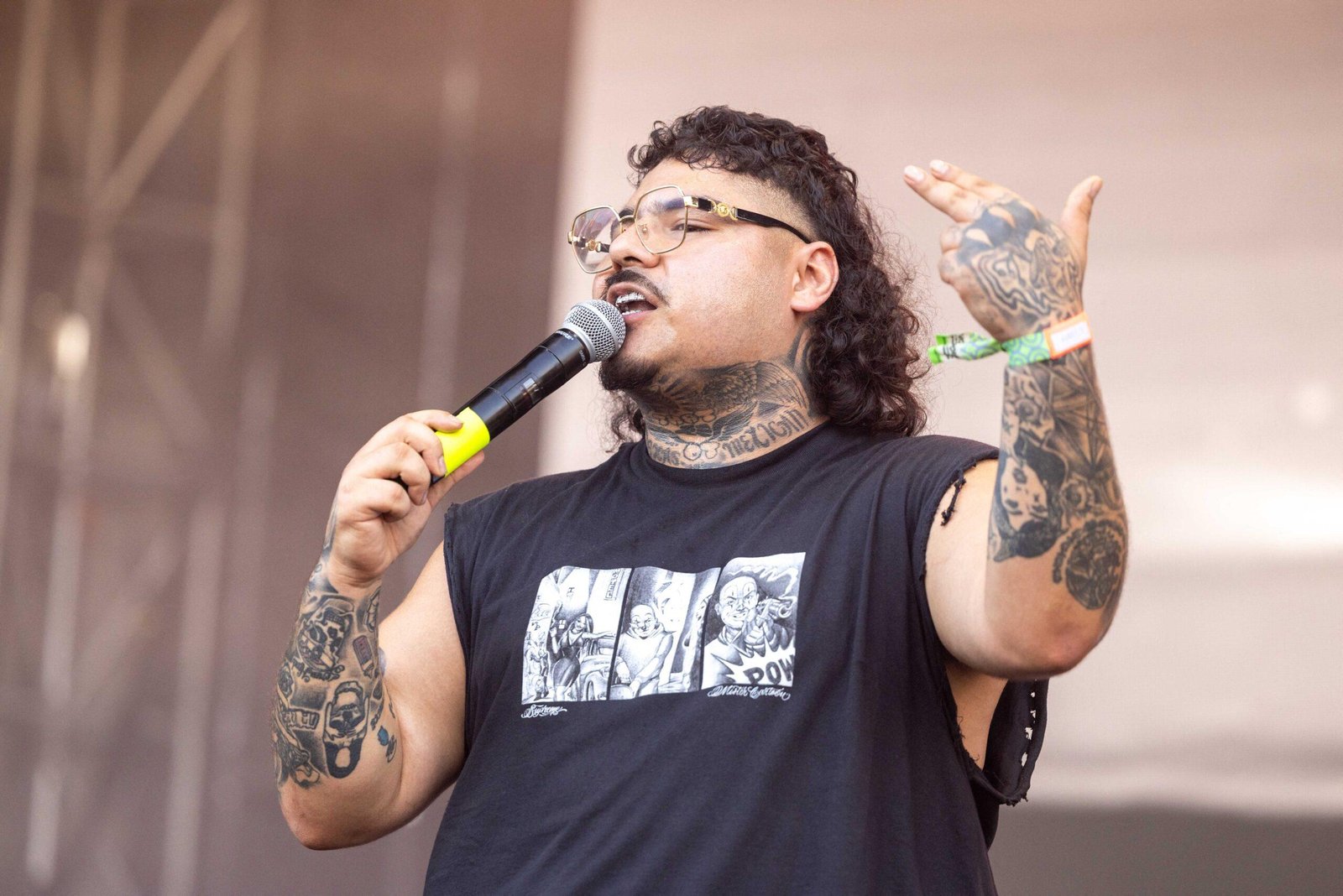 The rapper who is Mexican.