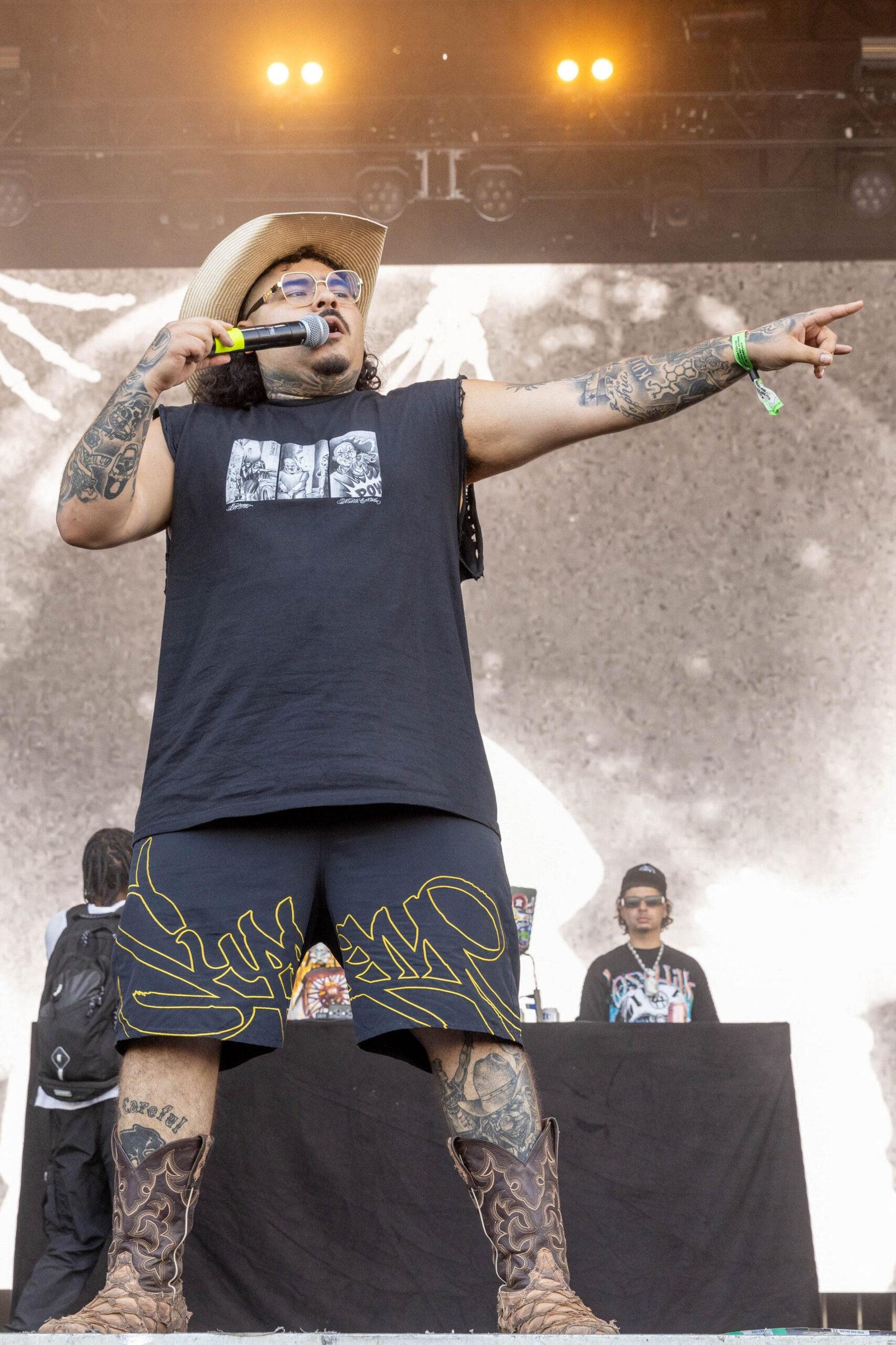 The rapper who is Mexican.