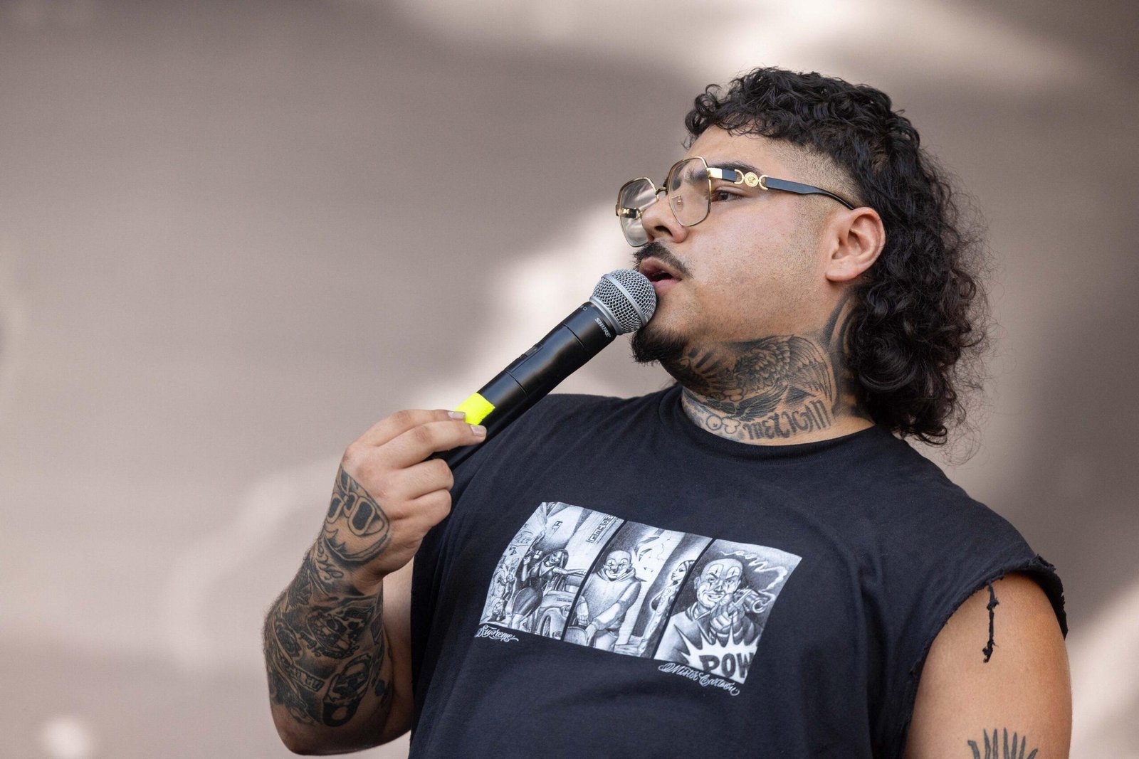 The rapper who is Mexican.