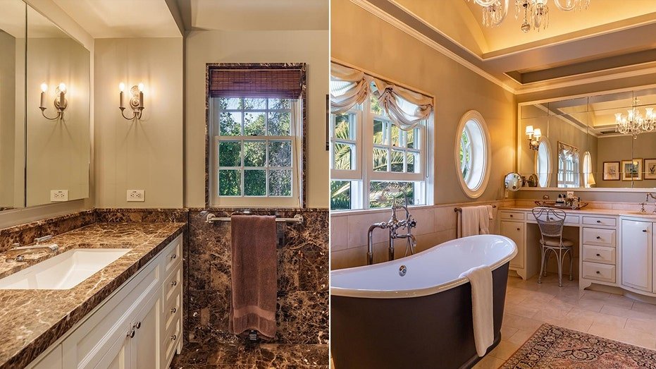 Divorce of two different bathrooms.