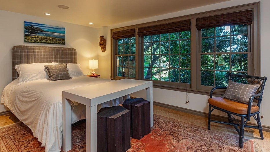 Another guest bedroom can be found on the basement of the house.