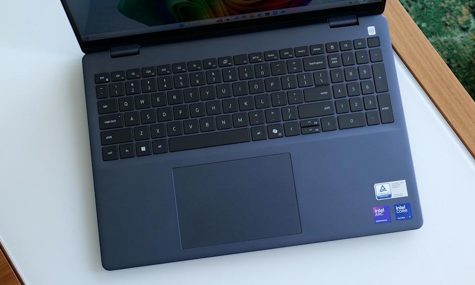The Dell 16 Plus 2-in-1 keyboard has a customized numbers panel, which appears to be its loudspeaker expenses because the latter is located at the bottom of the laptop.