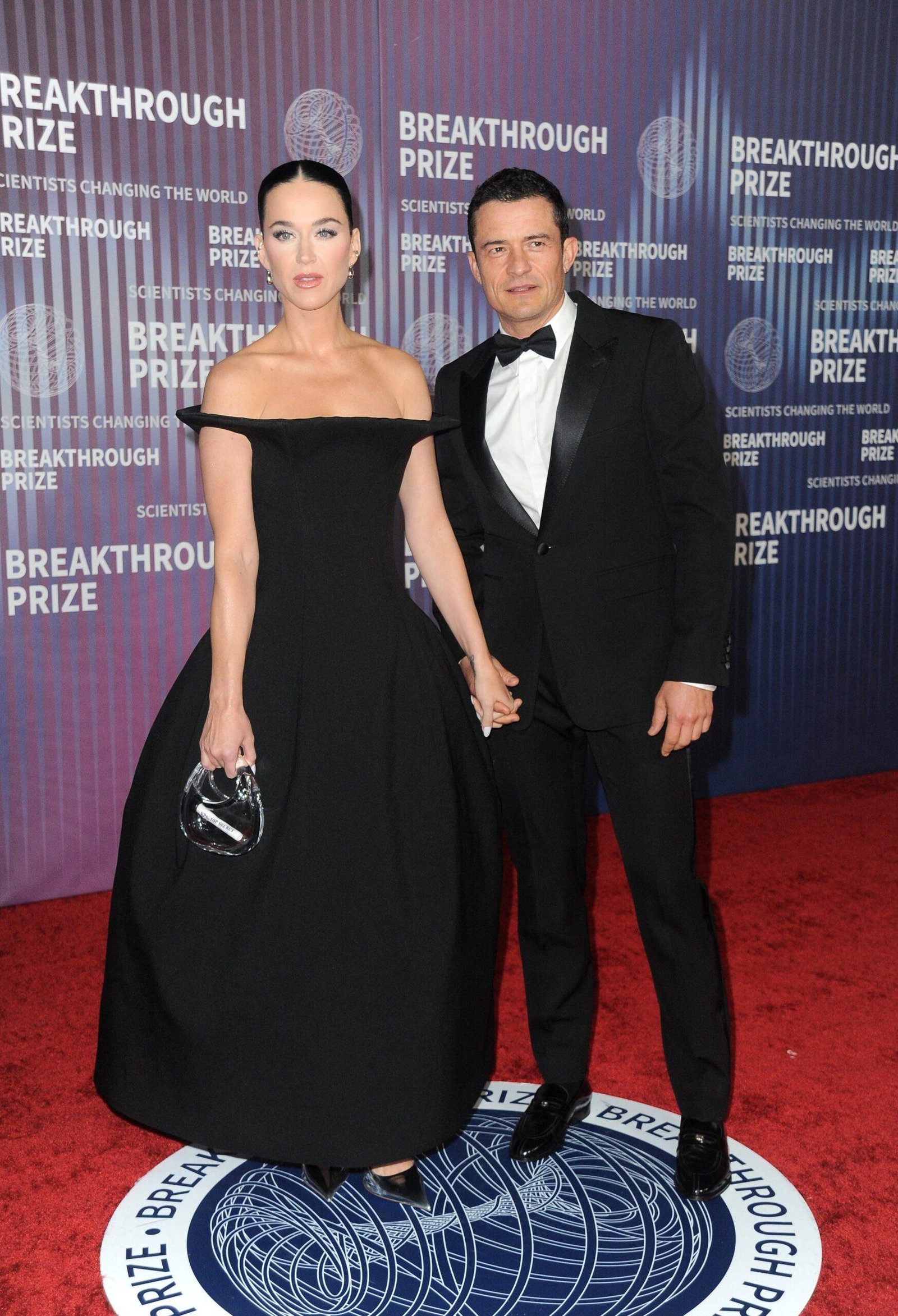 Katie Perry and Orlando Bloom at the tenth annual penetration award ceremony