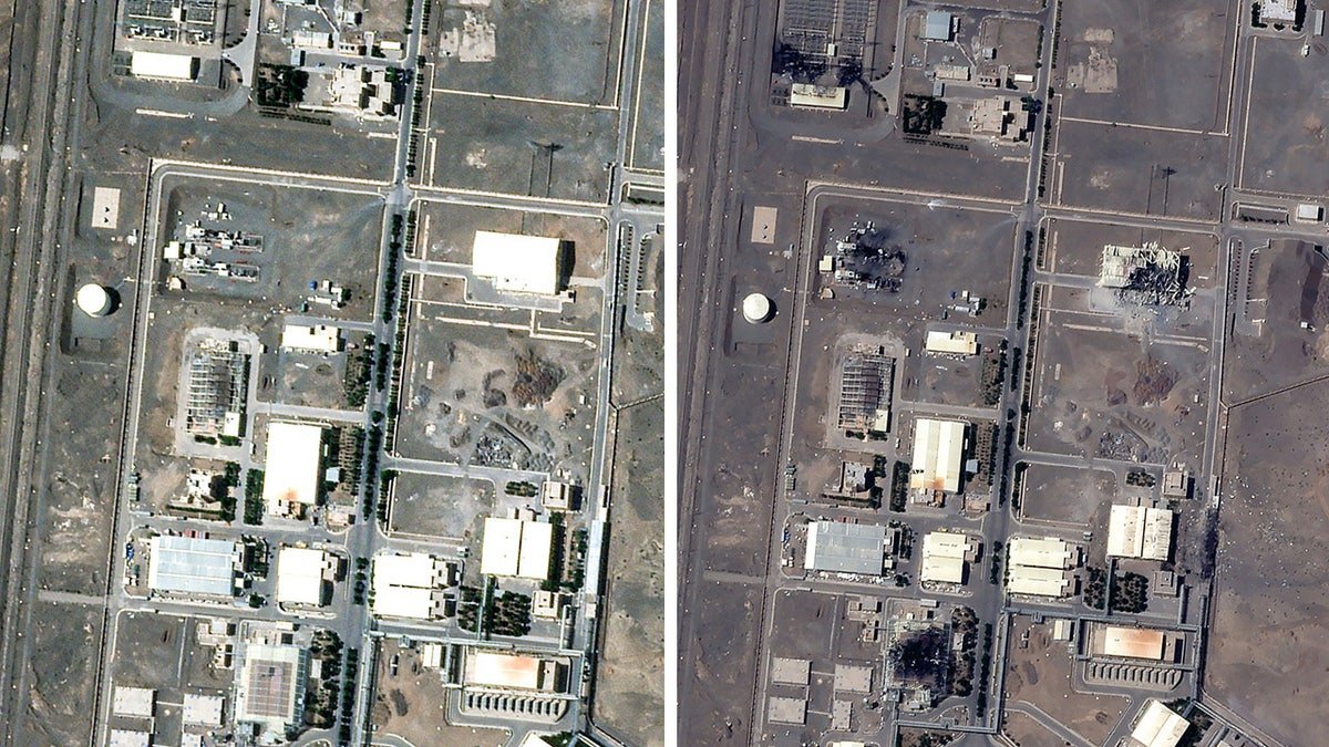 Air carpenter damage to the Natanz nuclear facility