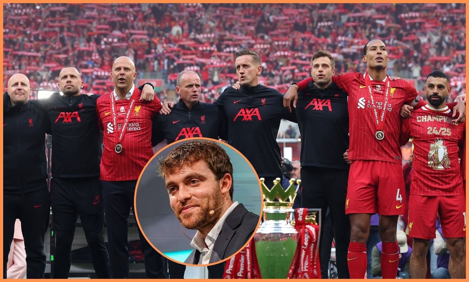 Arne Slot, Liverpool Players and Fabrizio Romano