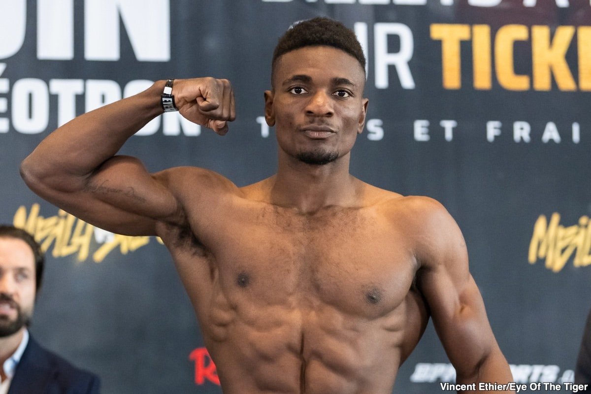 Photo: Christian Mbilli 167.7 opposite Maciej Sucki 167.7 - on Friday weight