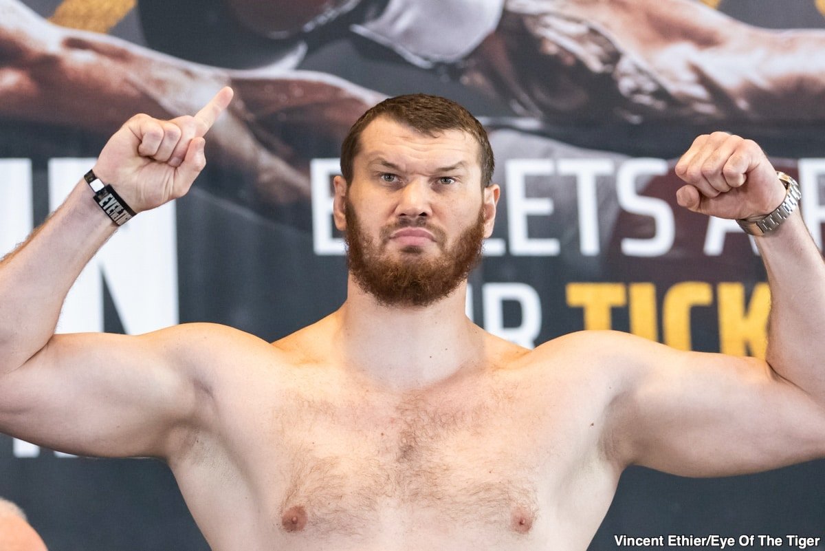 Photo: Christian Mbilli 167.7 opposite Maciej Sucki 167.7 - on Friday weight