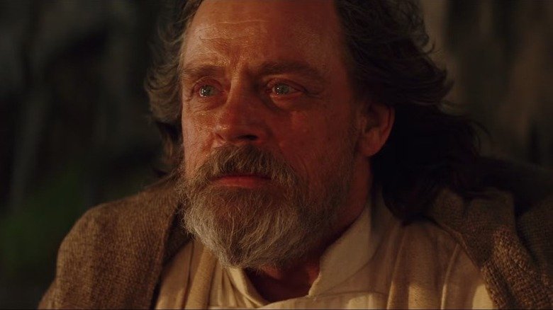 Close to Luke Sky Walker stare extensive