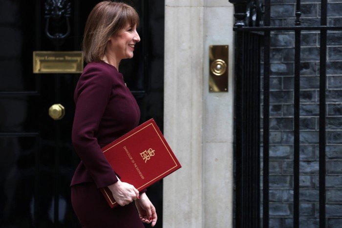 Treasury Advisor Rachel Reeves 11 left Downing Street to connect the spring statement in March