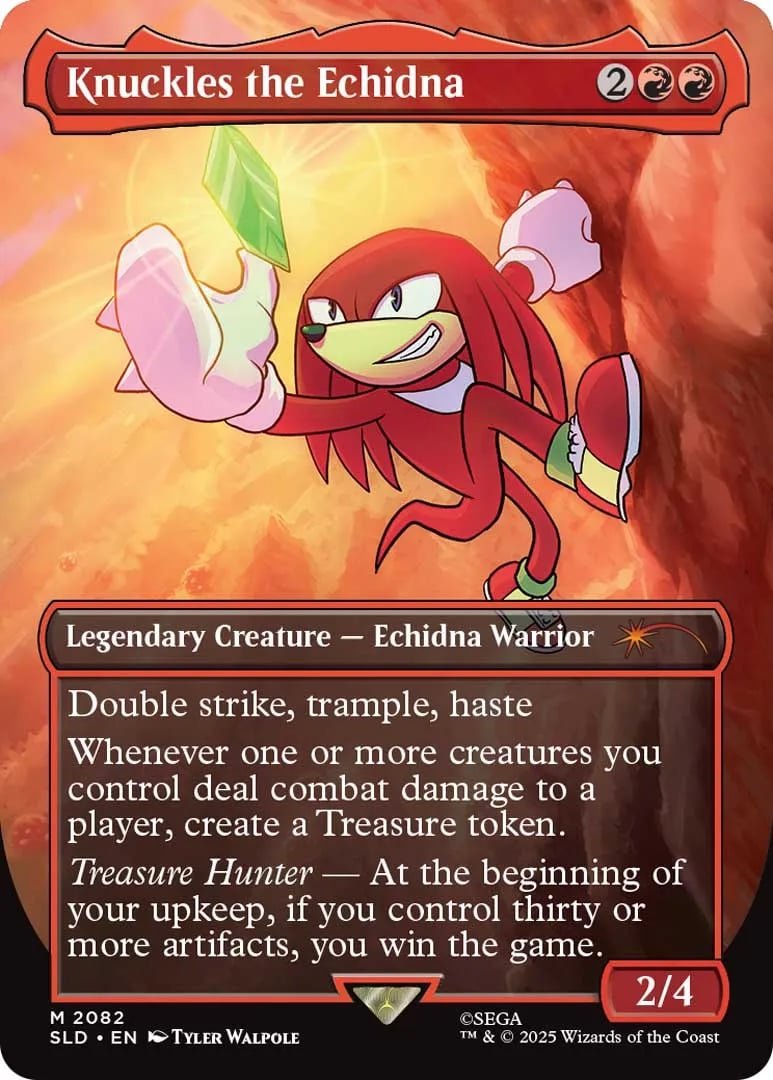 The Gathering Sonic The Hedgehog Knuckles