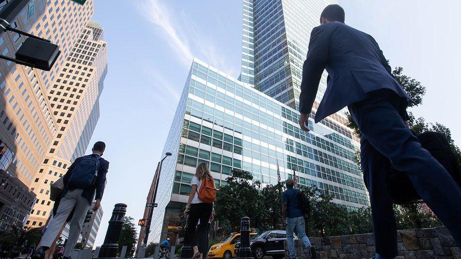 Goldman Sachs workers in New York City