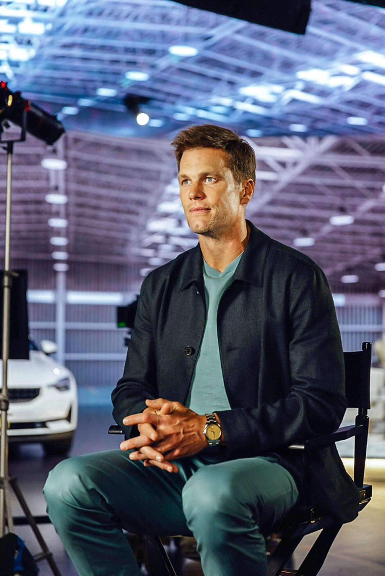 Tom Brady turns into a Talkshow guest for HERTZ