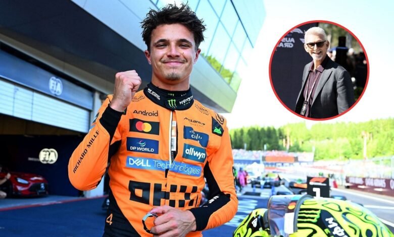 1751126619 Damon Hill reacts to Lando Norris securing pole position for.jpg