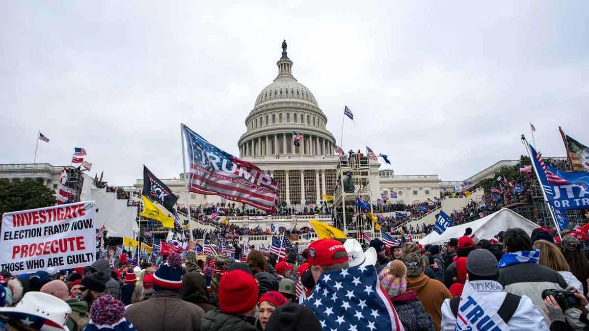 American Capitol protests on January 6