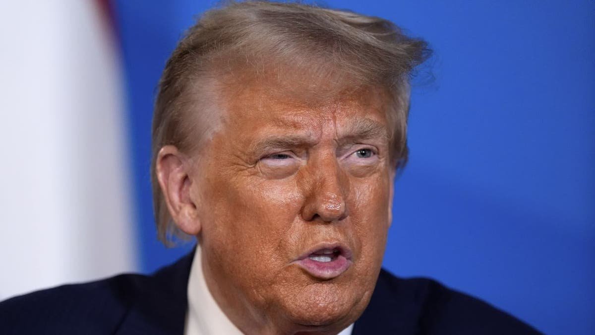 Donald Trump at the NATO summit