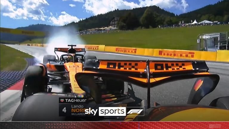 McLaren near Miss 