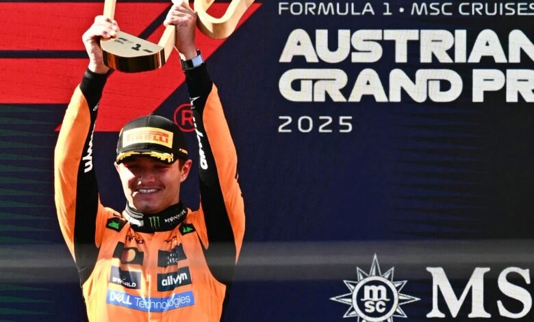 1751212425 Austrian GP Lando Norris wins after withstanding Oscar Piastri pressure.jpg