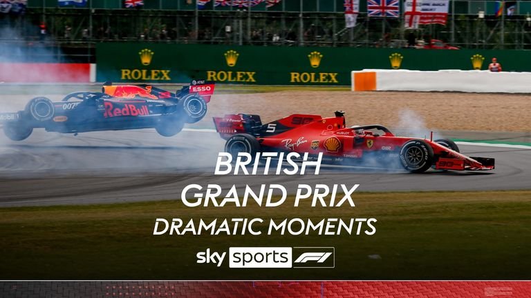 Look back at some of the most dramatic moments over the years in the British Grand Prix.