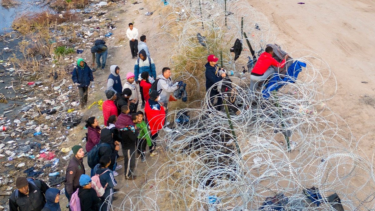 Migrants are on the southern border