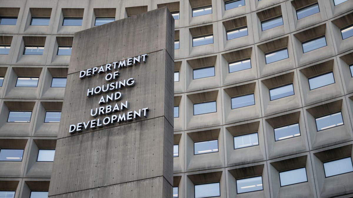 The headquarters of the US Housing and Urban Development (HUD) in Washington, DC, the United States, on Monday, March 3, 2025. 