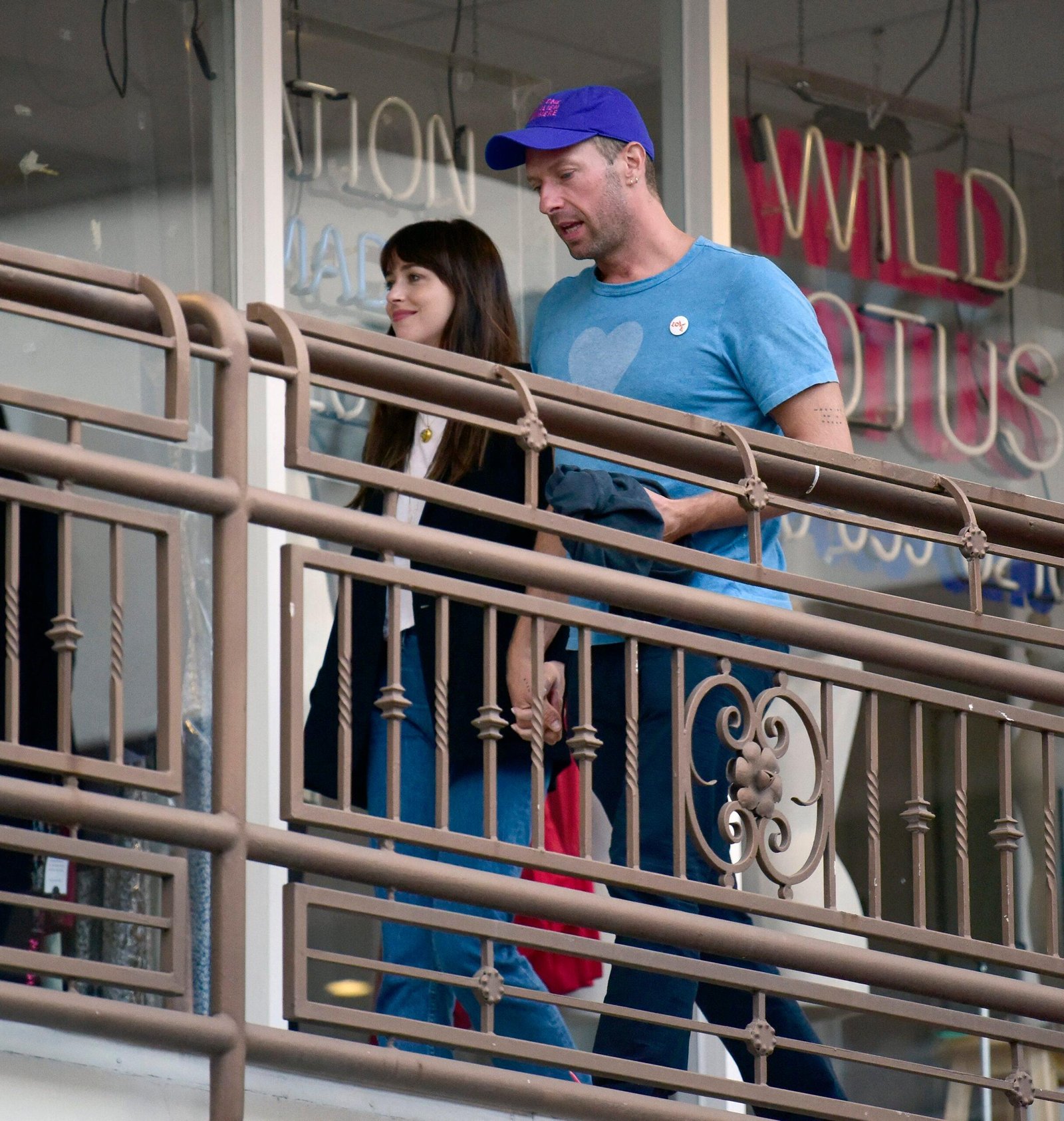 Dakota Johnson and Chris Martin have a romantic date in <a href=