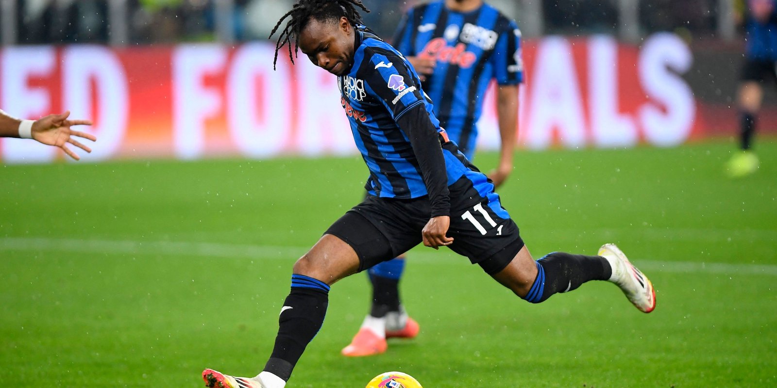 Atalanta's Ademola Lookman at work