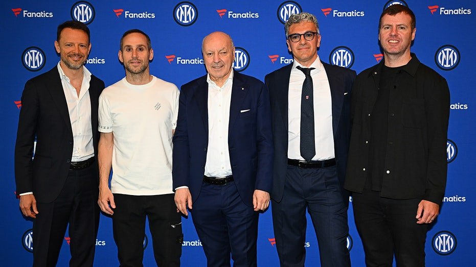 Inter Milan officials and officials of Michael Rubin