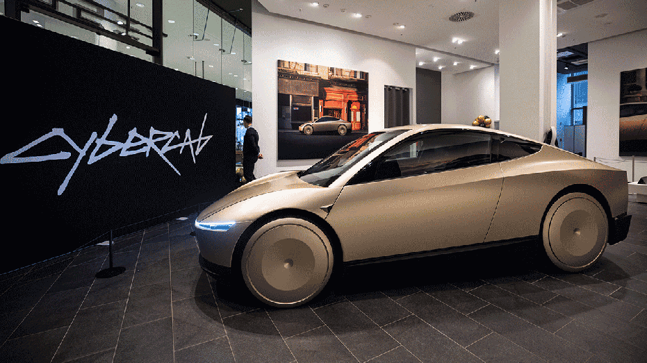 Musk says Tesla AI robotaxi now available in Austin for.gif