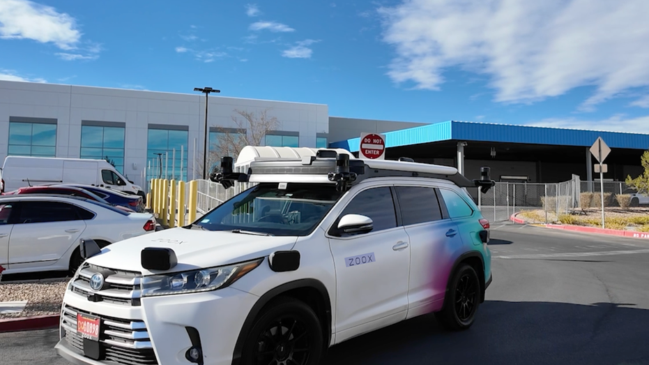Toyota Hayndander with different sensors and equipment on it