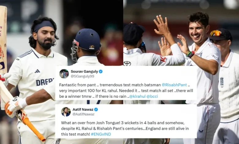 Netizens react as KL Rahul and Rishabh Pants tons power.webp.webp