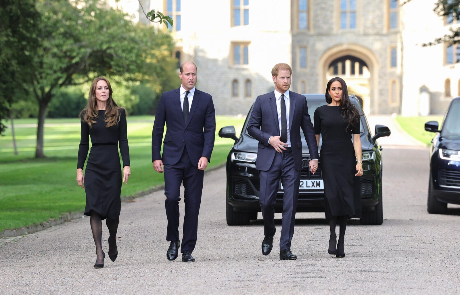 Prince Harry, Prince William, Kate Middleton, Megan Markle