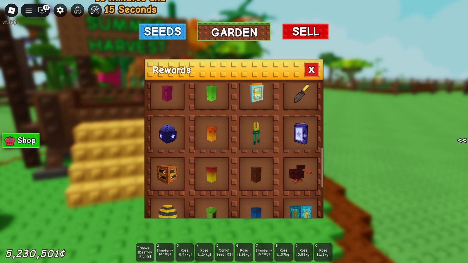 Summer Harvest Parties (Image via Roblox)
