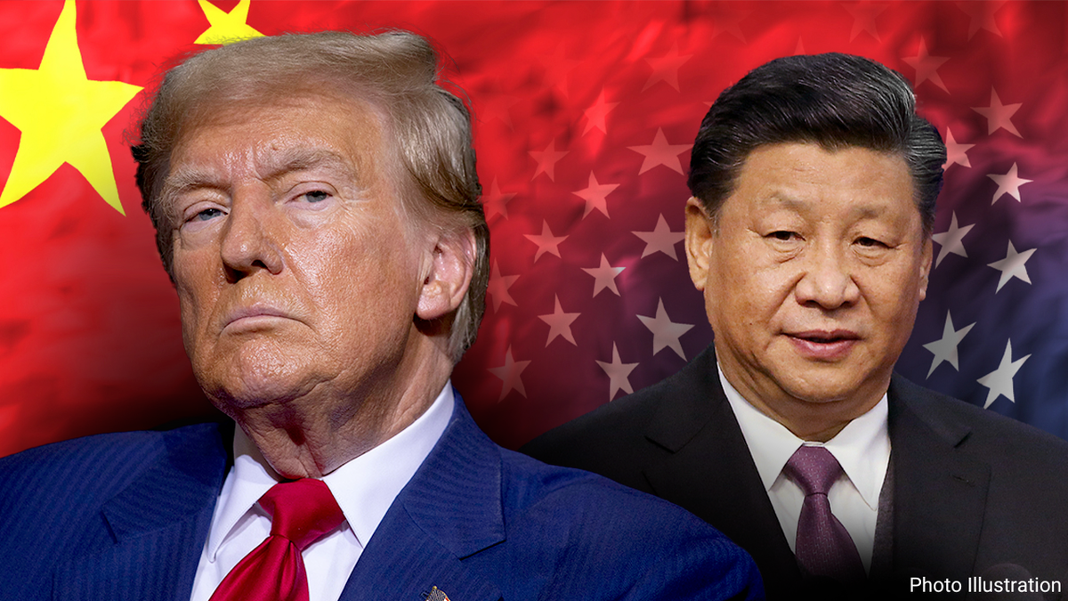 Trump brutal with China, US flags