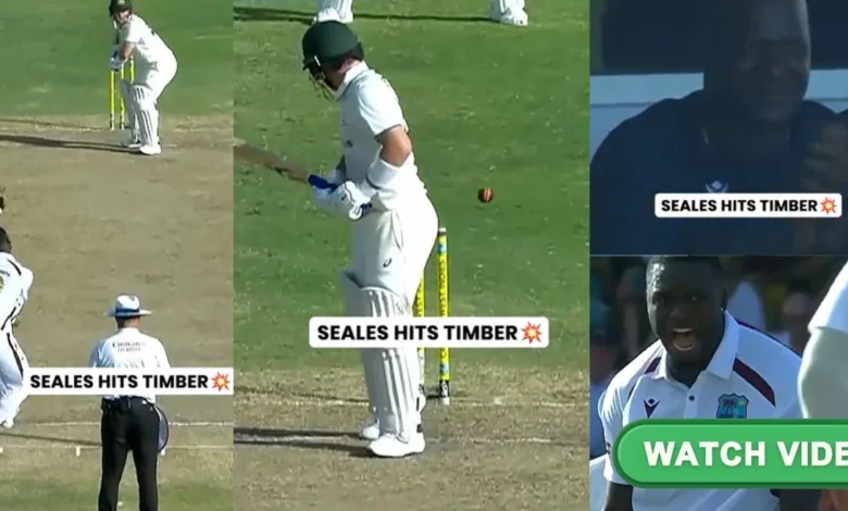 WI vs AUS WATCH Jaydon Seales unplayable delivery ends Josh.webp.webp