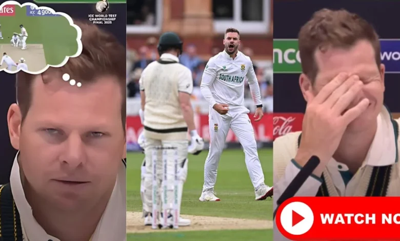 WTC Final 2025 WATCH Steve Smiths clever reply after falling.webp.webp