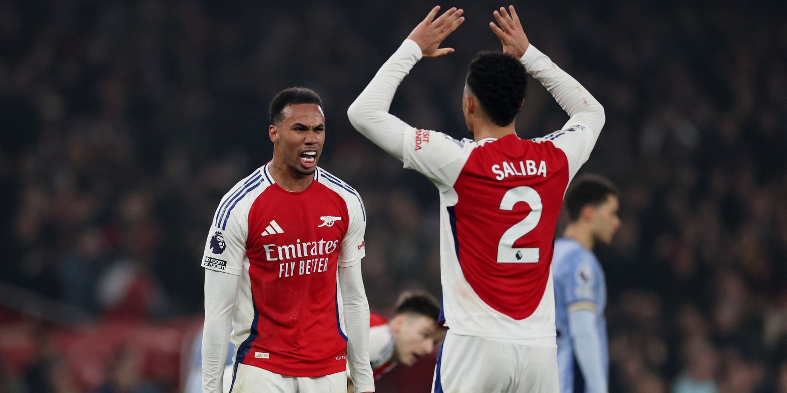 Gabriel Maglasa from Arsenal and William Saliba