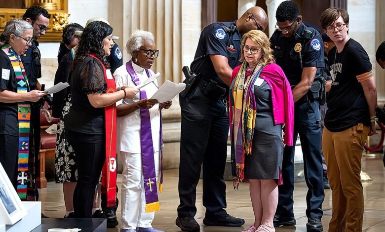 1751342085 Capitol Police arrest dozens protesting Trumps big beautiful bill.jpg