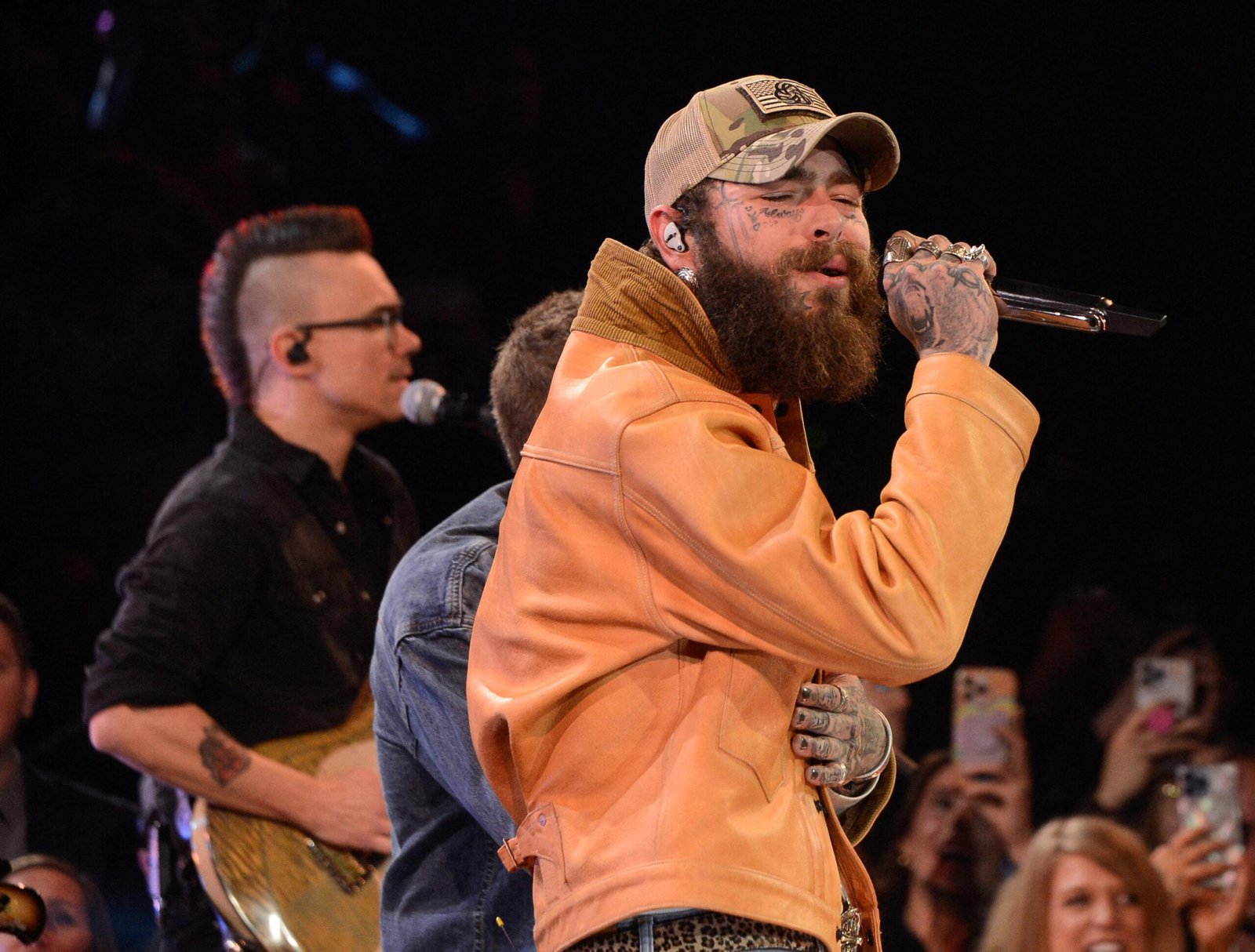 Post Malone at CMA <a href=