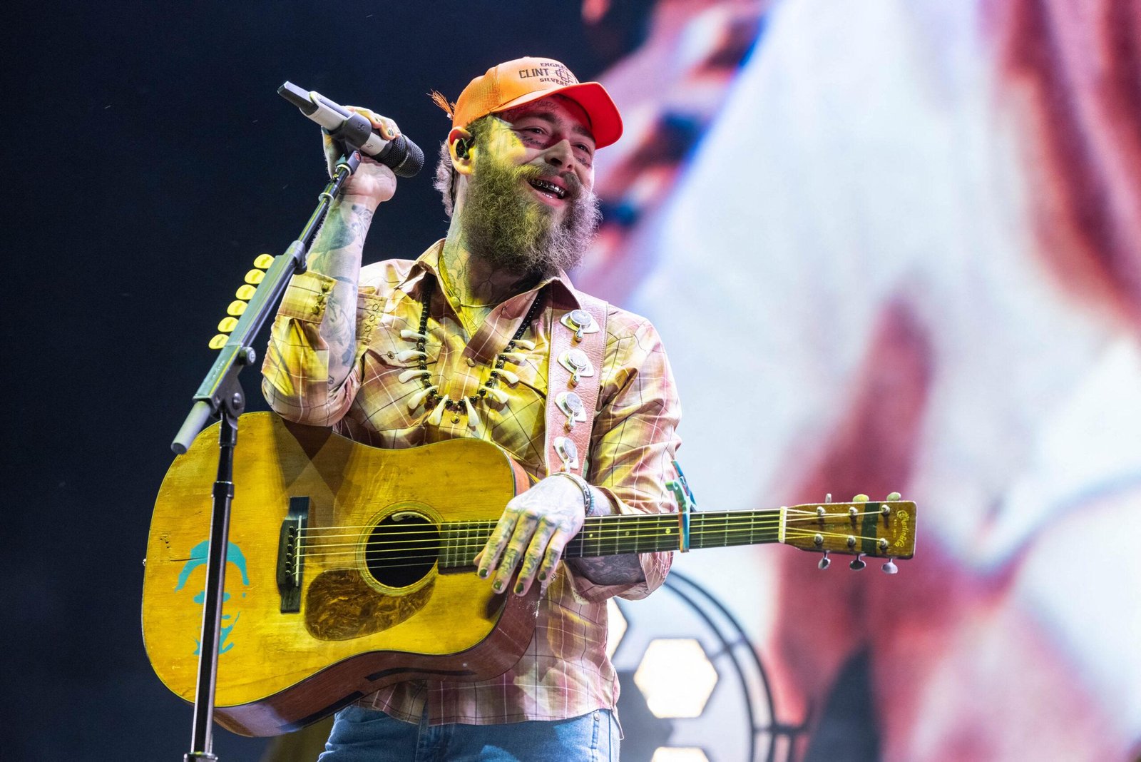 Post Malone at the Stagecoach <a href=