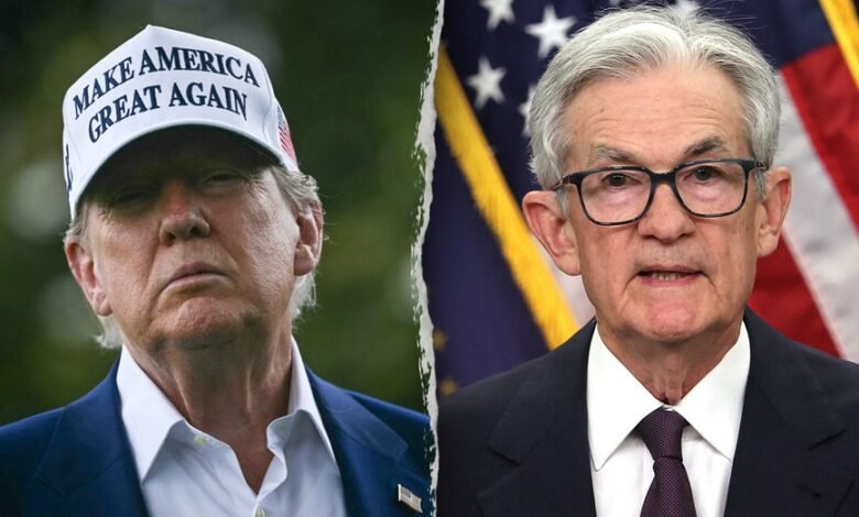 1751513593 President Donald Trump calls for Fed Chair Jerome Powell to.jpg