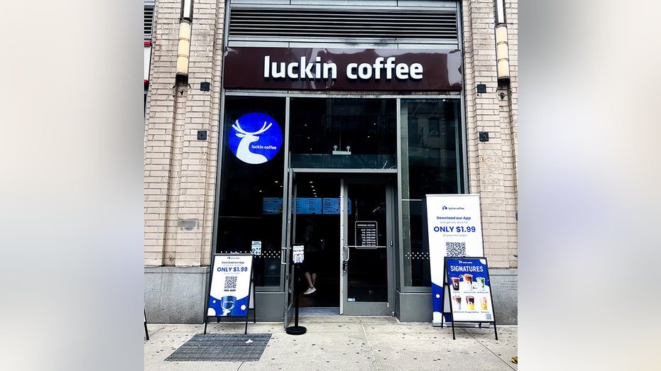 Luckin coffee in New York City