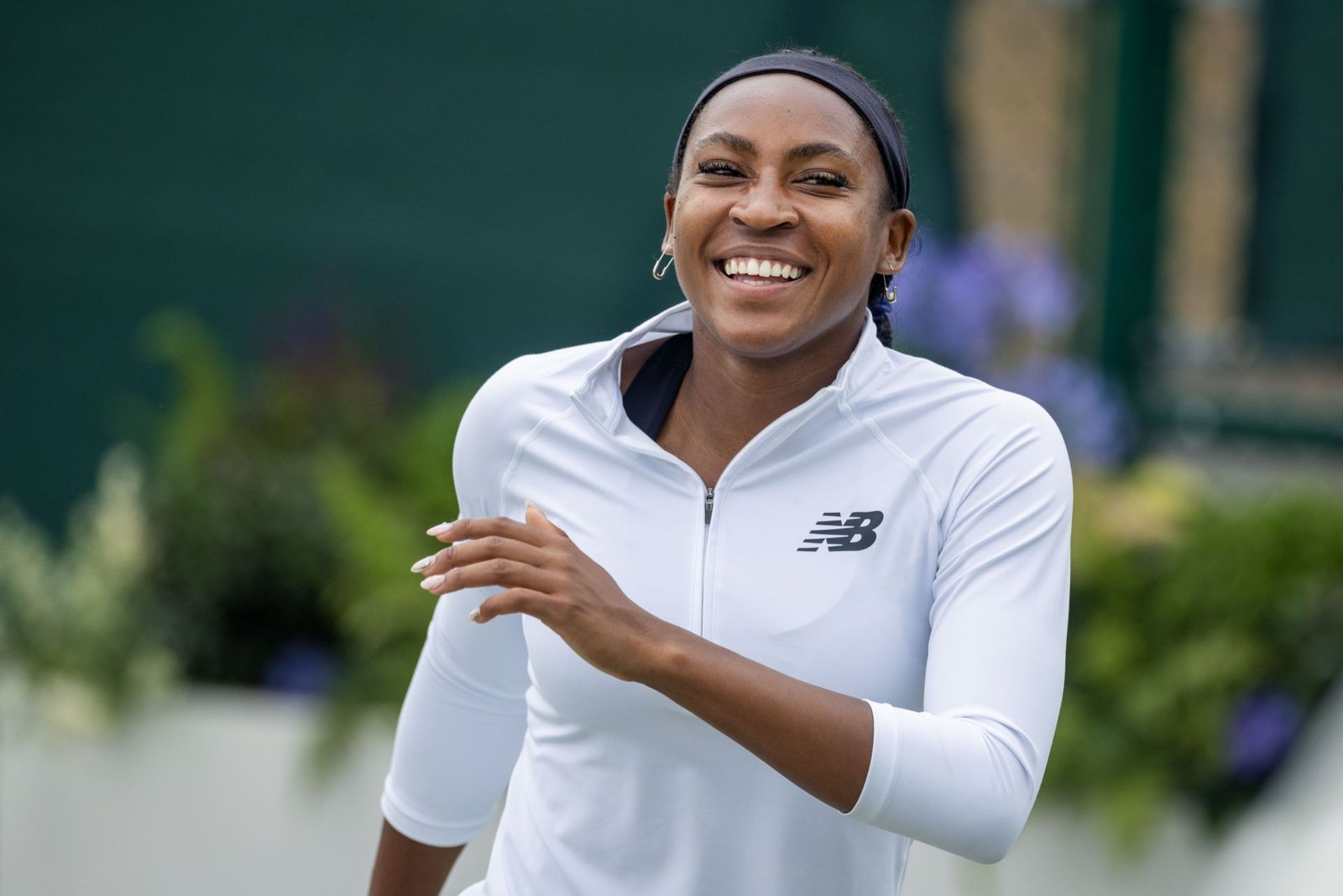 Coco Gauf at the Wimbledon 2025. Image: Getty
