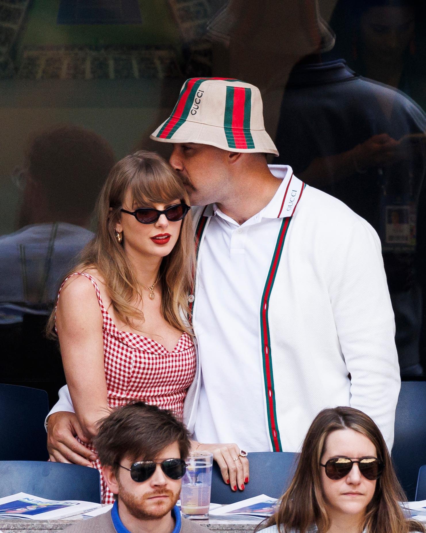 Taylor Swift and Tarvis Kelis put a very loved offer in the US Open