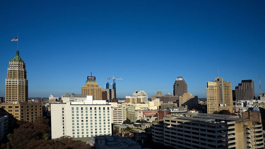 San Antonio, Texas - December 11, 2018: A Skyline View in downtown San Antonio, Texas. (Photo by Robert Alexander/Getty Emiez)